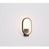 Globo NAGGY Outdoor Wall Light LED black, 1-light source