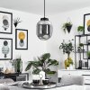 Arieux Pendant Light black, 1-light source