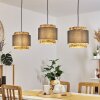 Marieux Pendant Light black, 3-light sources