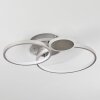 Tagsdorff Ceiling Light LED chrome, matt nickel, 1-light source