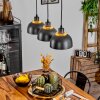 Wambez Pendant Light black, 3-light sources