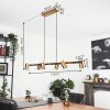 Zuoz Pendant Light antique brass, 6-light sources