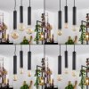 Wheelwright Pendant Light matt nickel, black, 3-light sources