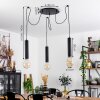 Wheelwright Pendant Light matt nickel, black, 3-light sources