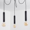 Wheelwright Pendant Light matt nickel, black, 3-light sources