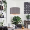 Elsa Pendant Light matt nickel, 1-light source