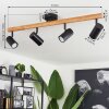 Arbrentin Ceiling Light Ecru, black, 4-light sources