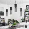 Dulcita Pendant Light black, 4-light sources