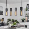 Dulcita Pendant Light black, 4-light sources