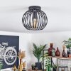 Oravi Ceiling Light black, 1-light source