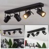 Kergus Ceiling Light black, 4-light sources