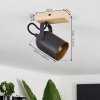 Vergoignan Ceiling Light Ecru, black, 1-light source