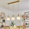 Izenave Pendant Light LED brass, 3-light sources