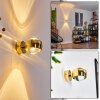 Sapri Wall Light gold, 1-light source
