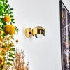 Sapri Wall Light gold, 1-light source