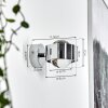 Sapri Wall Light chrome, 1-light source