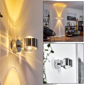 Sapri Wall Light chrome, 1-light source