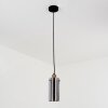 Vaurois Pendant Light brass, black, 1-light source