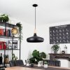 Mansle Pendant Light Ecru, black, 1-light source