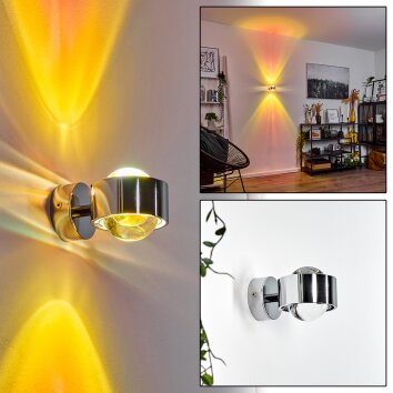 Sapri Wall Light chrome, 1-light source