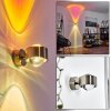 Sapri Wall Light matt nickel, 1-light source