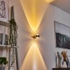 Sapri Wall Light matt nickel, 1-light source
