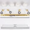Pintacura Pendant Light brass, 4-light sources