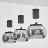 Izenave Pendant Light LED black, 3-light sources