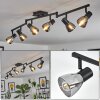 Murianette Ceiling Light black, 6-light sources