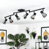 Murianette Ceiling Light black, 6-light sources
