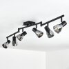 Murianette Ceiling Light black, 6-light sources