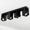 Prassinet Ceiling Light black, 4-light sources