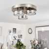 Huallilemu Ceiling Light LED matt nickel, 3-light sources