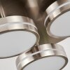 Huallilemu Ceiling Light LED matt nickel, 3-light sources