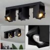 Prassinet Ceiling Light black, 3-light sources