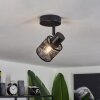 Roto Ceiling Light black, 1-light source