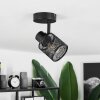 Roto Ceiling Light black, 1-light source