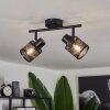 Roto Ceiling Light black, 2-light sources