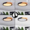 Pontchardon Ceiling Light LED brown, black, 1-light source
