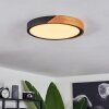Pontchardon Ceiling Light LED brown, black, 1-light source