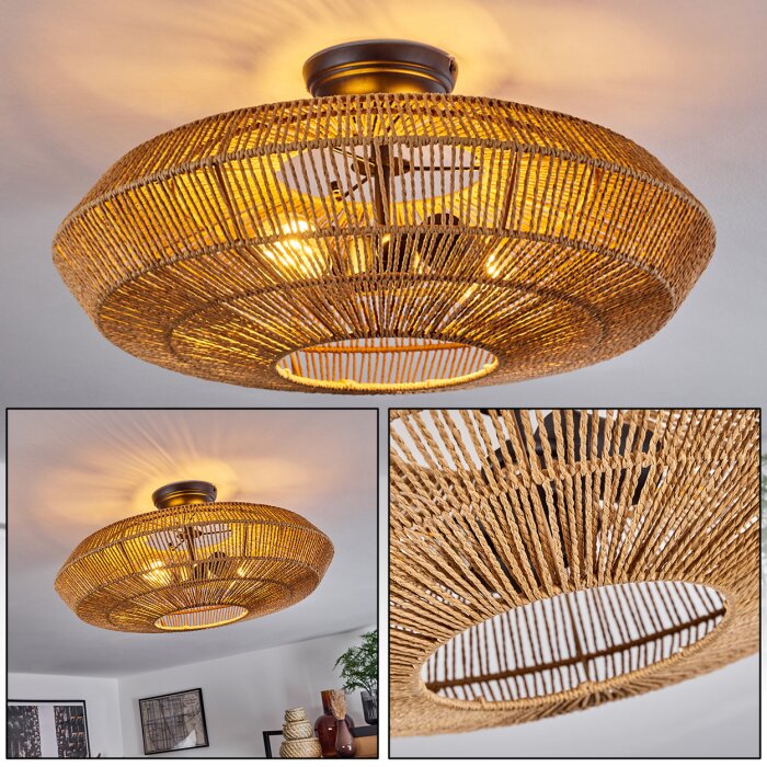 Cassano Ceiling Light Ecru, 2-light sources