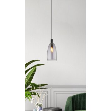 Globo GARRI Pendant Light black, 1-light source