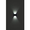 Globo SOLAR Outdoor Wall Light LED black, 4-light sources