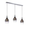 Paul Neuhaus PILUA Pendant Light chrome, 3-light sources