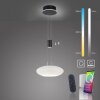 Paul Neuhaus Q-ETIENNE Pendant Light LED black, 1-light source, Remote control