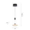 Paul Neuhaus LAUTADA Pendant Light LED black, 1-light source