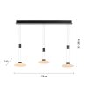 Paul Neuhaus LAUTADA Pendant Light LED black, 3-light sources