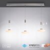 Paul Neuhaus LAUTADA Pendant Light LED brushed steel, 3-light sources