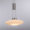 Paul Neuhaus LAUTADA Pendant Light LED brushed steel, 3-light sources