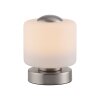 Paul Neuhaus BOTA Table lamp LED brushed steel, 1-light source